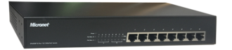 8-port 10/100M PoE Switch with 8-port PoE, 120 Watts