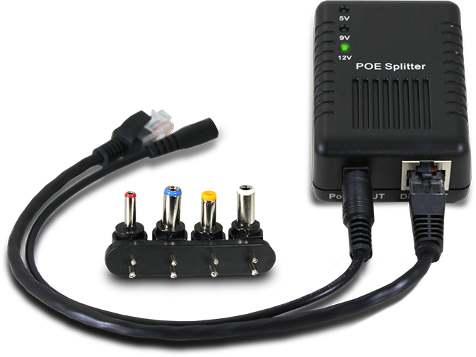 Power over Ethernet Splitter