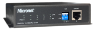 5-Port 10/100M PoE Switch with 4-port PoE, 61.6 Watts