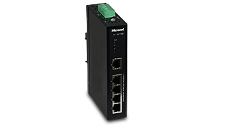 5-port 10/100Mbps Unmanaged PoE Industrial  Switch with 4-port PoE, 61.6 Watts