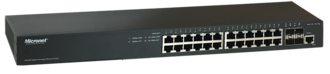 28-Port Gigabit Managed Ethernet Switch